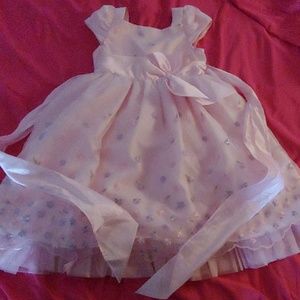 Beautiful soft pink elegant dress size 5